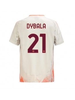 Moški Nogometna dresi replika AS Roma Paulo Dybala #21 Gostujoči 2024-25 Kratek rokav